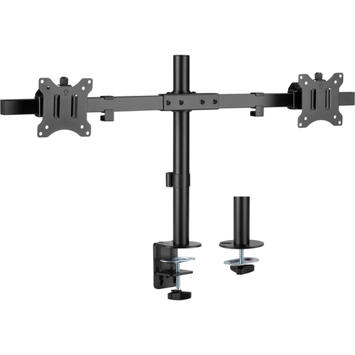 InLine Desk Bracket for 2x TV / LED / TFT Display up to 81cm 32", max. 9kg
