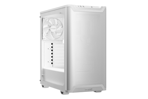 BeQuiet BGW75 Pure Base 501 Midi tower PC casing White Window Airflow - image 1