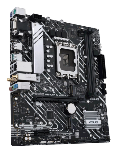 Asus Prime H610M-A WiFi D4 LGA1700 mATX Motherboard - PCIe 4.0, Dual M.2, USB 3.2 Gen 2, Wi-Fi 5 - image 4