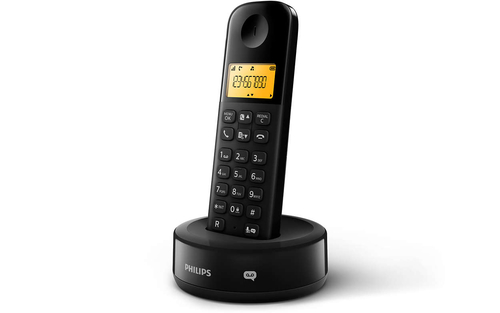 Philips D1351B/38 telephone DECT telephone Caller ID Black