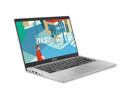 MSI Modern C13M-426XES Intel® Core™ i5 i5-1335U Ноутбук 35,6 cm (14") Full HD 16 GB DDR4-SDRAM 1 TB Твердотельный накопитель (SSD) Wi-Fi 6 (802.11ax) Серебристый