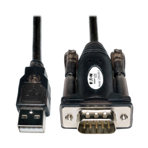 ADAPTADOR USB TRIPPLITE DB9M NEGRO U209-000-R - U209-000-R