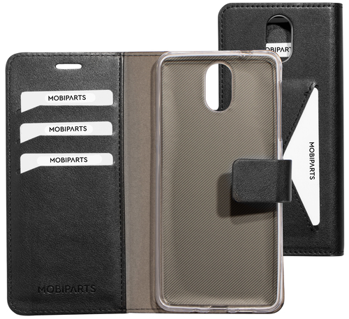 Mobiparts Classic Wallet Case Nokia 3.1 Black