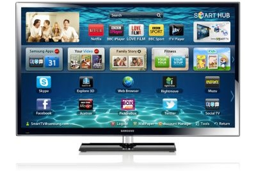 Samsung PS60E550D1K Black, Silver