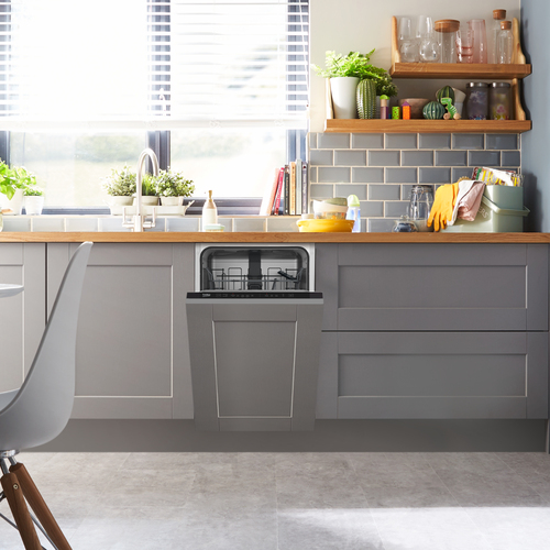 Beko DIS15020 Slimline Fully Integrated Dishwasher, White - image 6
