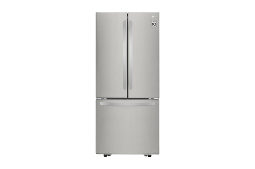 LG GF22BGSK side-by-side refrigerator Freestanding Stainless steel