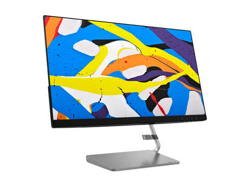 Lenovo Q24i-10 монитор для ПК 60,5 cm (23.8") 1920 x 1080 пикселей Full HD LED Черный, Серый