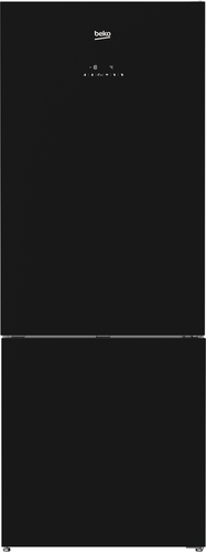 Beko RCNE560E60ZGBHN холодильник с морозильной камерой Отдельно стоящий 514 L Черный