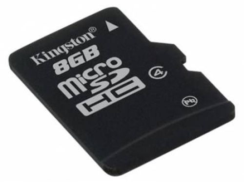 Kingston Technology 8GB MicroSDHC Card