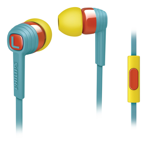 Philips CitiScape Indies SHE7055BR/27 headphones/headset Wired In-ear Multicolour