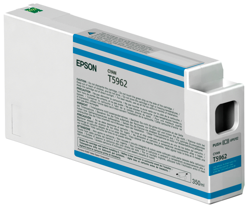 Original Epson T5962 Cyan Ink Cartridge - image 2