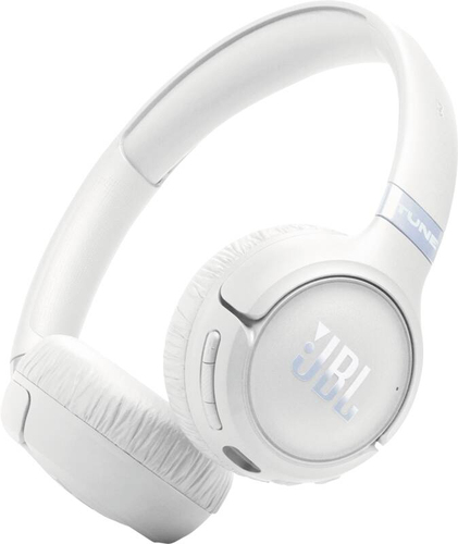 Jbl Tune 680NC Wireless On-Ear Bluetooth Headphones – White, New - image 1