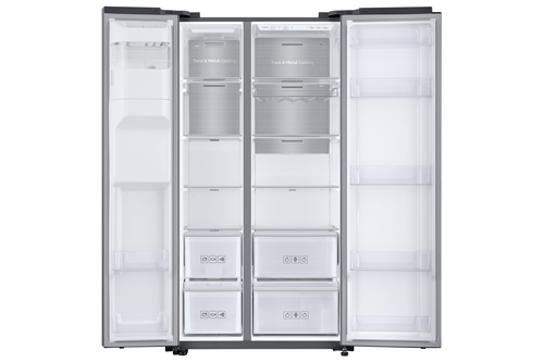 Samsung RS68N8241S9 side-by-side refrigerator Freestanding – image 2