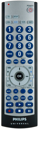 Philips SRU3005 Big button Universal remote control