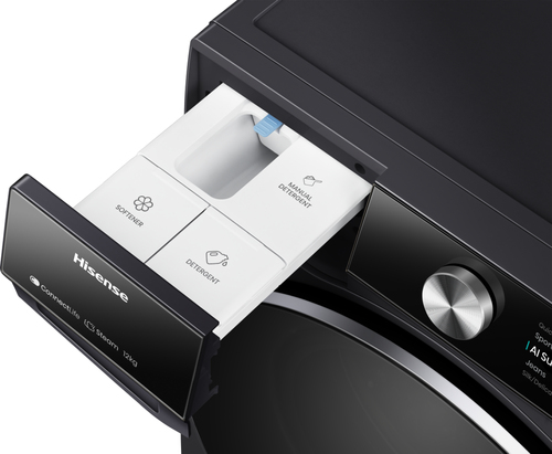 Hisense WF7S1247BB Wasmachine Zwart, afbeelding 10