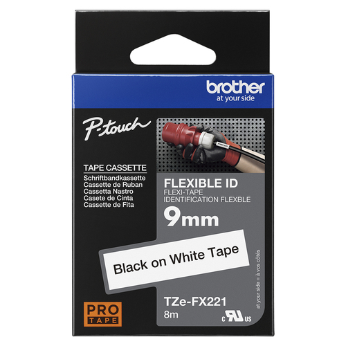 Brother 9 mm blackwhite tape-flexible – Foto 5 von 5