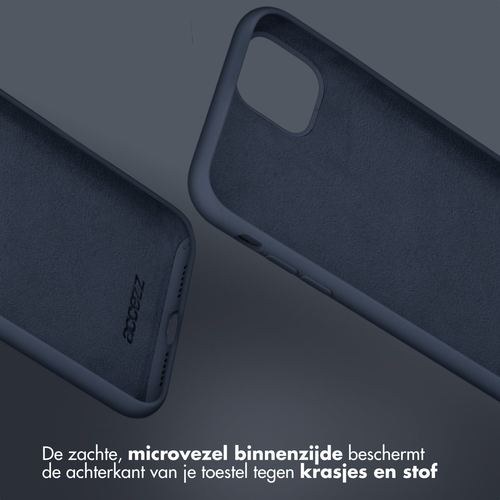 Accezz Liquid Silicone Backcover Google Pixel 9 / 9 Pro Telefoonhoesje Blauw, afbeelding 6