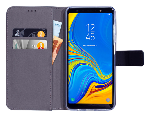 Mobiparts Premium Wallet TPU Case Samsung Galaxy A7 (2018) Black – image 4