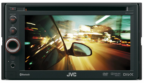 JVC KW-AV60BTE car media receiver Black Bluetooth