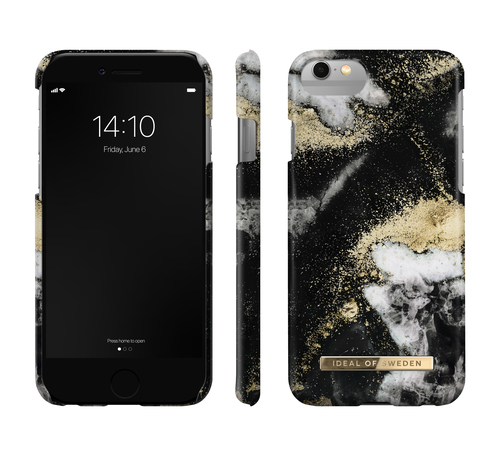 iDeal of Sweden Printed Case iPhone 8/7/6/6S/SE Black Galaxy Marbl – image 3