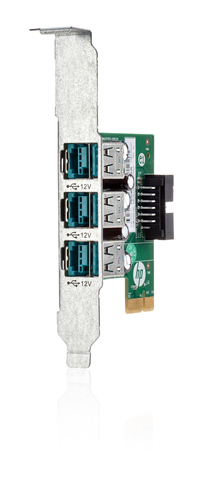 HP 3-port 12V Powered USB HH Schnittstellenkarte/Adapter