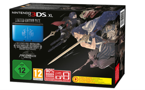 Nintendo 3DS XL + Fire Emblem: Awakening kaasaskantav mängukonsool, 4.88", 2 GB