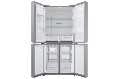Samsung RF48A401EM9 side-by-side refrigerator Freestanding Stainless steel – image 4