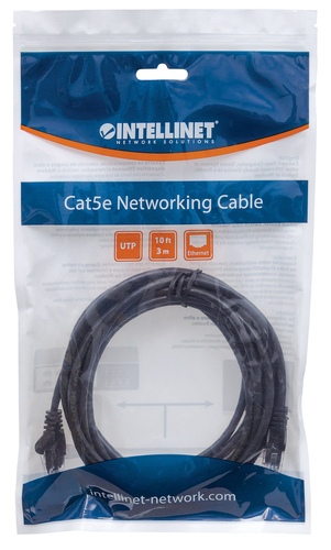 Intellinet Patchkabel RJ45 U/UTP Cat6 15m Hebelschutz zwart, afbeelding 4