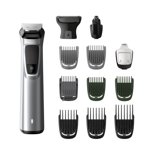 Philips MULTIGROOM Series 7000 MG7715/65 hair trimmers/clipper Black, Steel Lithium-Ion (Li-Ion)