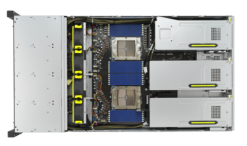 ASUS RS720A-E12-RS24U Socket SP5 Rack (2U) Black, Silver – image 3
