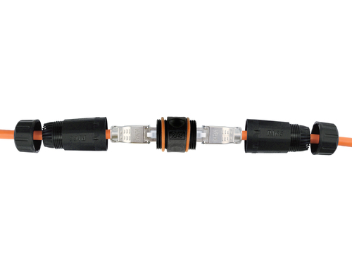 Equip 221162 tussenstuk voor kabels RJ-45 Zwart, Oranje, afbeelding 10