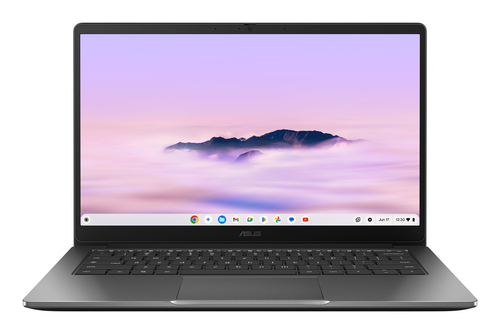 Asus 14" CX14 Intel® Core™ 3, 8GB RAM, 128GB, eMMC, Full HD, Chromebook - Grey - image 1