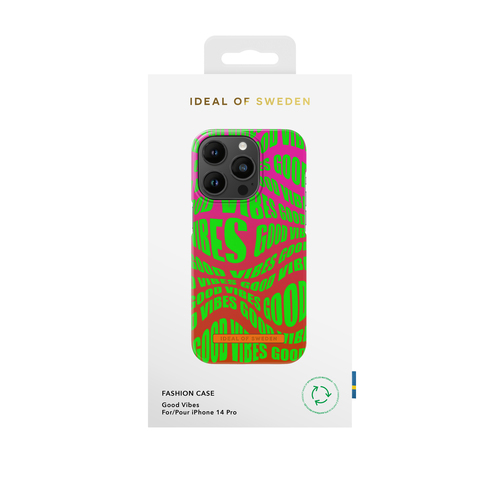 iDeal of Sweden Printed Case iPhone 14PR Good Vibes – image 1
