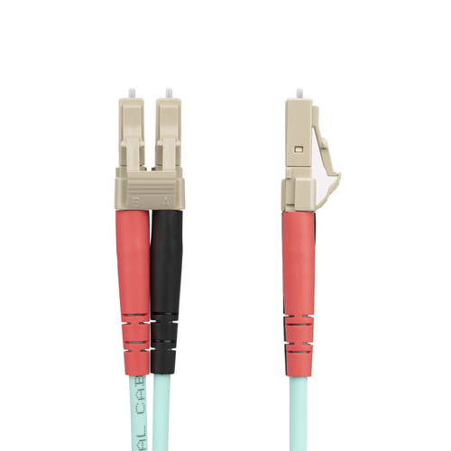 StarTech.com 20m (65ft) LCUPC to LCUPC OM4 Multimode Fiber Optic Cable, 50125µm LOMMFVCSEL Zipcord Fiber, 100G Networks, Low Insertion Loss, LSZH, afbeelding 2