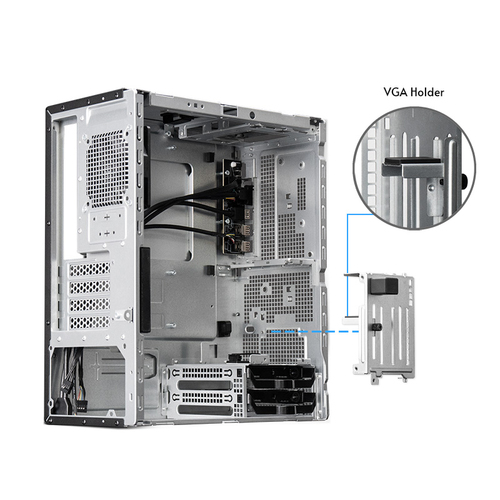 Chieftec UNI BS-20B-OP mini tower behuizing, afbeelding 5