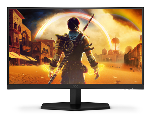 Aoc C24G42E Full HD 24" Curved VA Wled Gaming Monitor - Black & Red, Black,Red - image 4