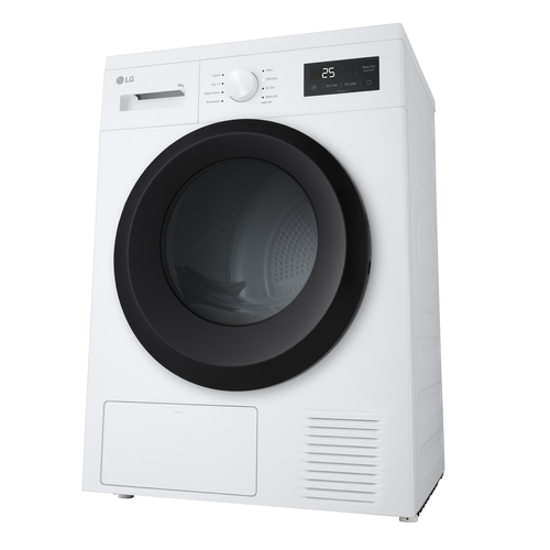 LG RHA1008NWK 8kg Heat Pump Condenser Dryer in White A Rated Air Dry T - image 8