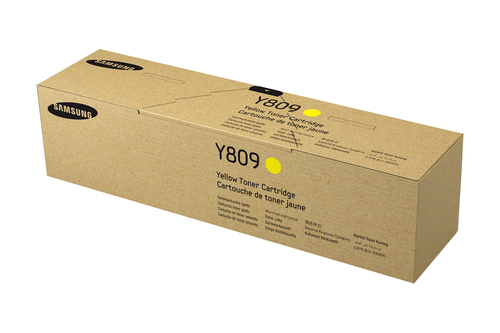 Original Samsung Clt-Y809S Yellow Toner Cartridge - image 2