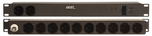 Vertiv Geist JRN122-101D15ST5 power distribution unit (PDU) 12 AC outlet(s) 0U Black