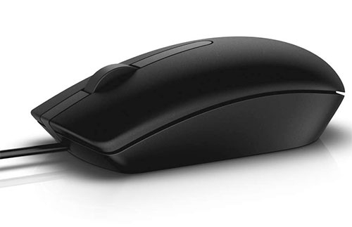 DELL MS116 ratón Oficina Ambidextro USB tipo A Óptico 1000 DPI imagen 1