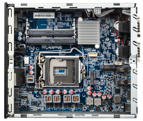 Shuttle Slim PC DH470C , S1200, 1x HDMI, 2x DP , 2x LAN, 2x COM, 8x USB – image 7