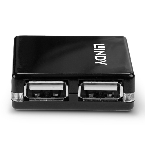 LINDY 4 Port USB 2.0 Mini Hub, afbeelding 2