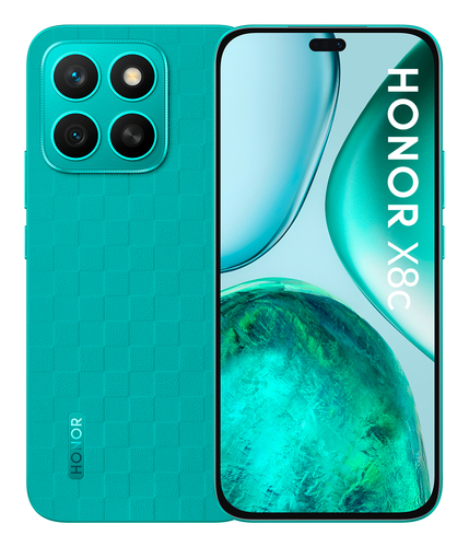 Honor X8c 17 cm (6.7") Dual SIM MagicOS 9.0 4G USB Type-C 8 GB 256 GB 5000 mAh Green