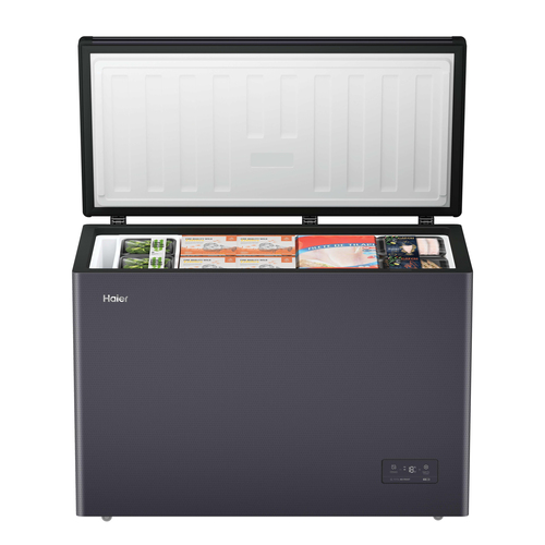 Haier HCE300NFEK Chest Freezer - Dark Inox, Silver/Grey - image 2