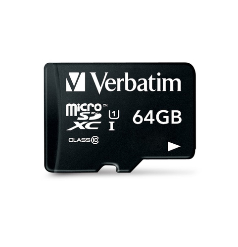 Verbatim Sdxc Media Memory Card Uhs-1 Class 10 Read 10MB/s - 44024-1 - image 2