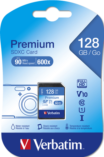 Verbatim SD Card Class 10 128GB - 44025 - image 2
