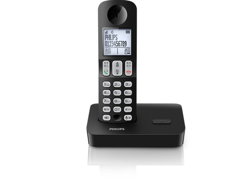 Philips DCTG2801B/93 telephone DECT telephone Caller ID Black – image 2