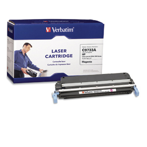 Verbatim HP C9733A Replacement Laser Cartridge Magenta