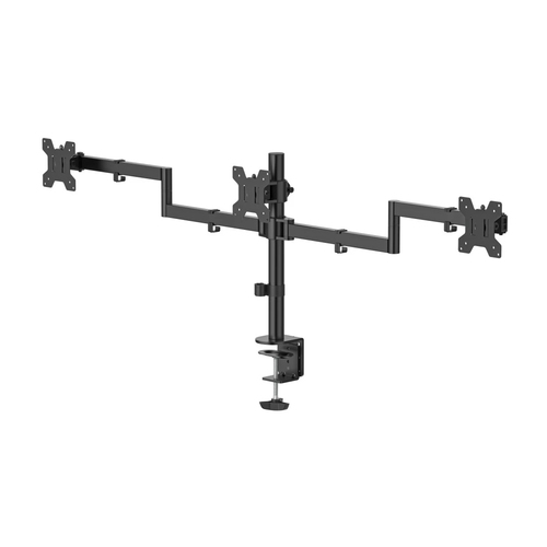 Hama 00220899 подставка / крепление для мониторов 68,6 cm (27") Стол Черный