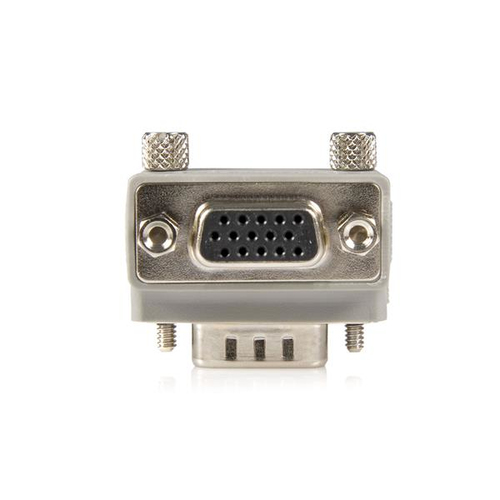 StarTech.com Adaptador Conversor de Cable VGA a VGA Acodado a la Derecha en Ángulo Tipo 1 Macho a Hembra